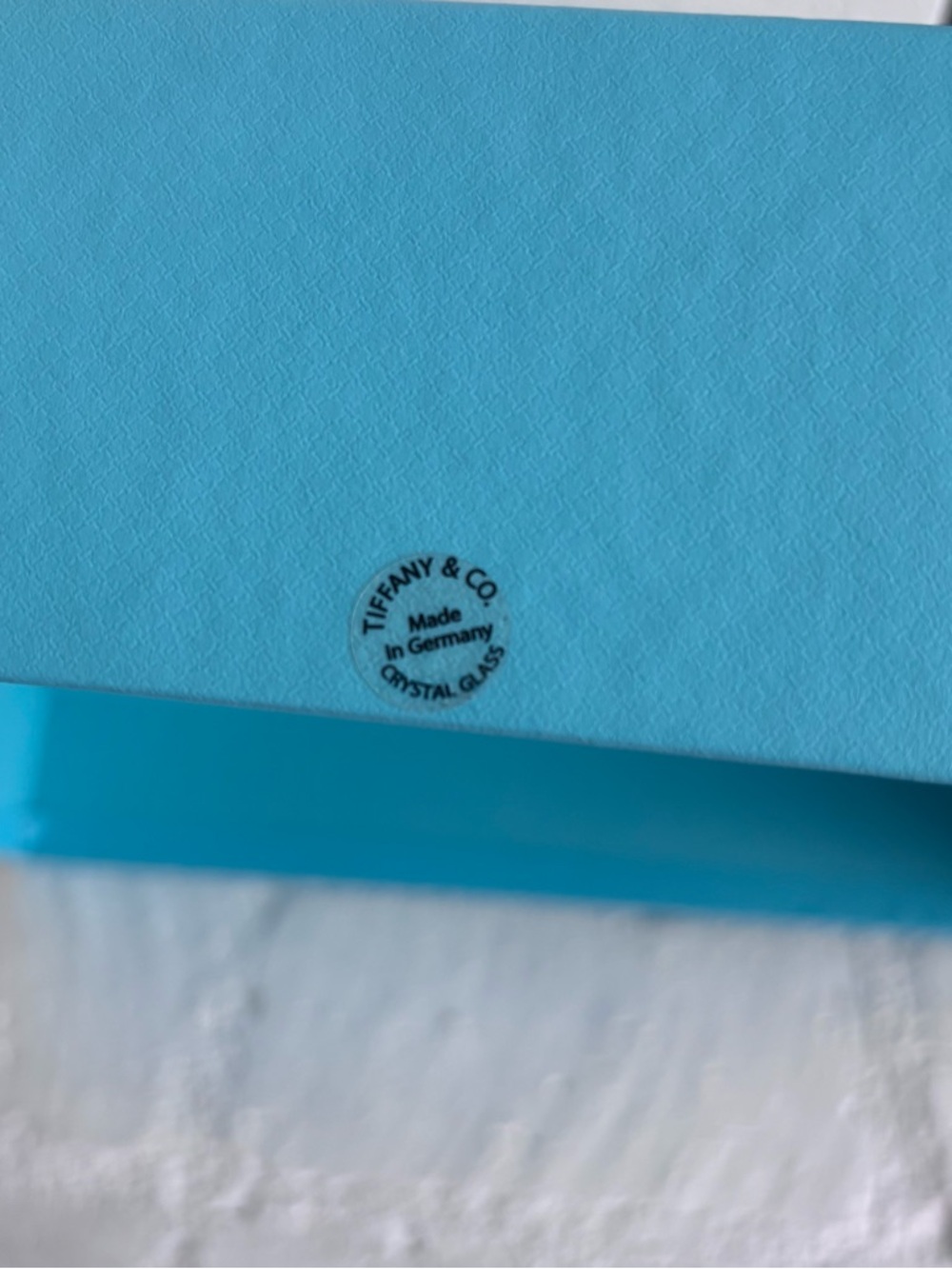 Tiffany & Co. Etched Chrystal Glass Platter with Tiffany Blue Box - Picture 10 of 10